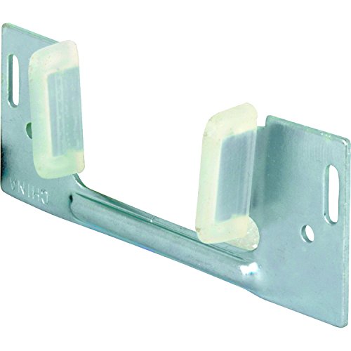 Sliding Pocket Door Bottom Guide - Steel & Plastic, 1-3/8" Thick