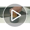 Full Circle Bubbly Palm Dish Brush - Ergonomic & Eco-Friendly