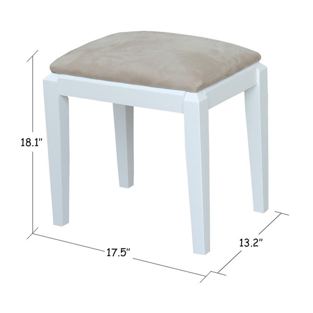 International Concepts Vanity Bench, Snow White