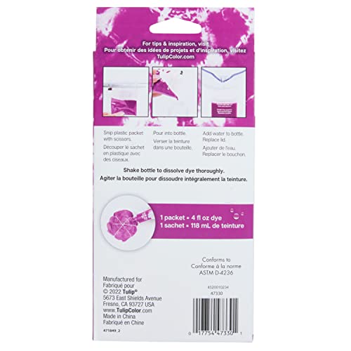 Tulip One-Step Tie-Dye Kit - Violet, 3 Dye Refill Packs