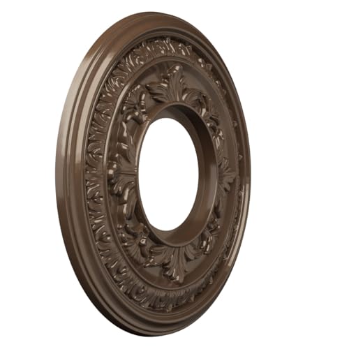 Ekena Millwork 10-in. OD Metallic Copper Ceiling Medallion