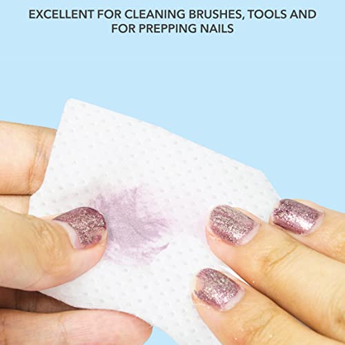 ForPro Lint-Free Nail Wipes 2" x 2" Non-Woven Polish Remover Wipes, 240-Count