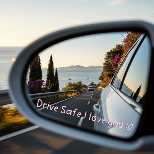 Drive Safe I Love You Sticker - 4 Inch Vinyl Decal for Cars