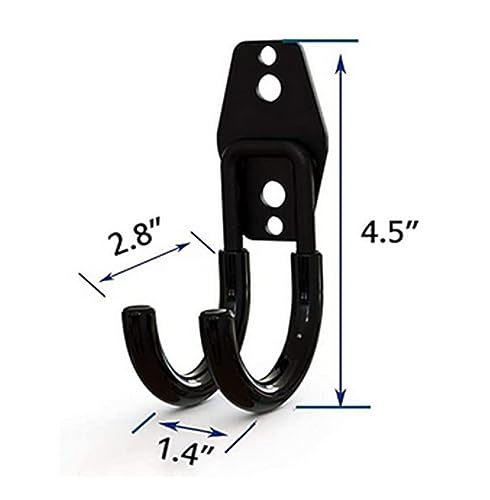 Zoele Industrial High-Velocity Floor Fan Wall Mount Bracket - Black