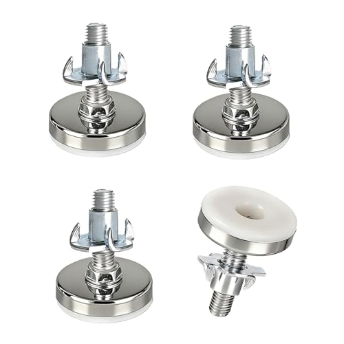 Norjiagu M10 Adjustable Furniture Levelers - 4 Pack Heavy Duty Leveling Feet