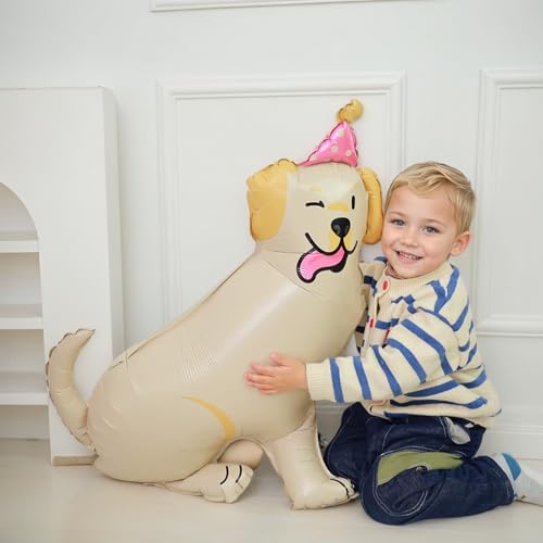 Labrador Dog Foil Balloons for Pet & Birthday Party Decoration – Yeodong