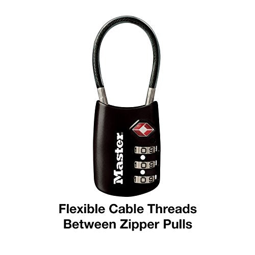 Master Lock TSA Approved Set Your Own Combination Luggage Lock