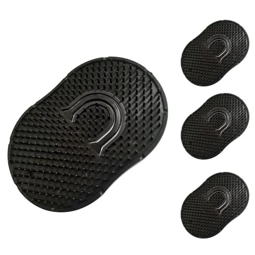 Soft 'N Style Pocket Palm Shampoo Brush 4-Pack Hair Scalp Massager
