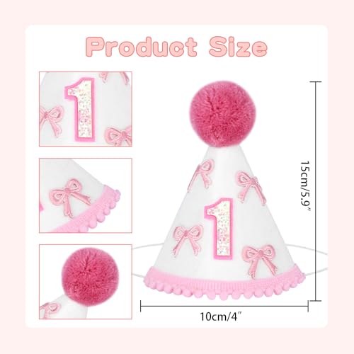 Boho 1st Birthday Hat for Girls & Boys - Yoolhamy Crown