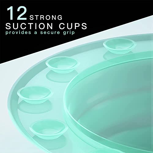 MUSMU Bathtub Overflow Drain Cover, Silicone Deep Water Bath Stopper