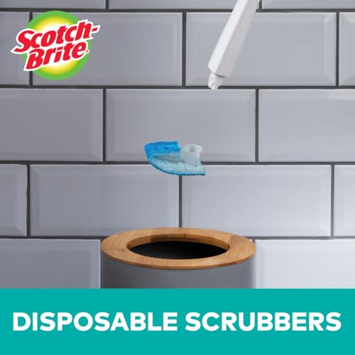Scotch-Brite Toilet Scrubber Refills - 10 Pack for Deep Cleaning