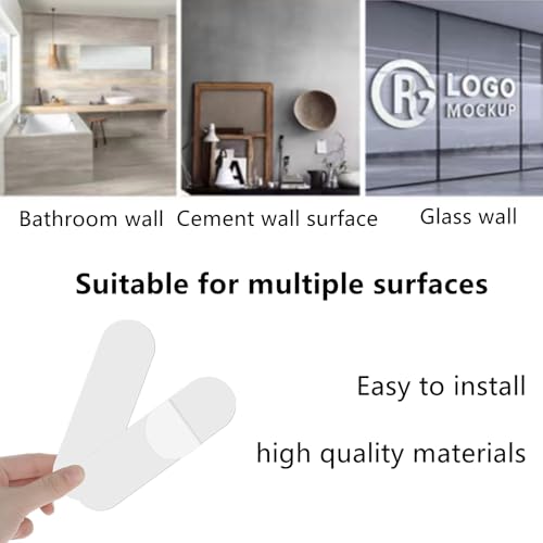 10-Pack Self-Adhesive Replacement Strips for Paper Towel Holders, 5.7 x 1.7 in
