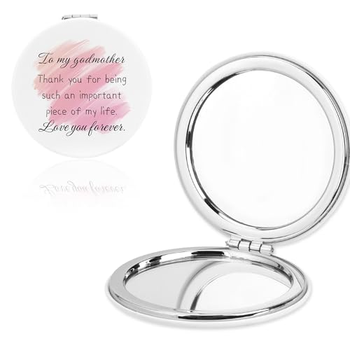 Ratifyale Godmother Compact Makeup Mirror - Unique Godmother Gift