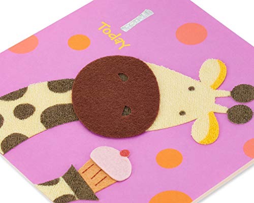 Papyrus 1st Birthday Card - Hugs and Kisses with Envelope