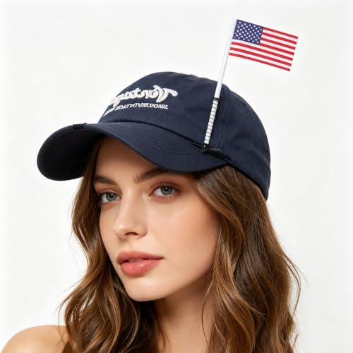USA 250th Independence Anniversary Flag Hat Clips 5-Pack