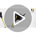 YOOHUA 13PCS Black Artificial Calla Lily Flowers for Decor