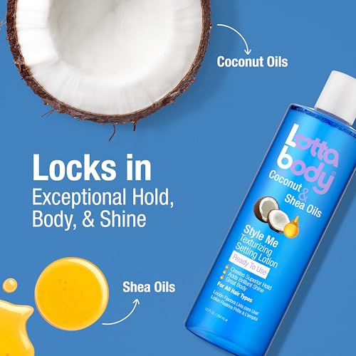 Lottabody Texturizing Setting Lotion with Coconut and Shea Oils