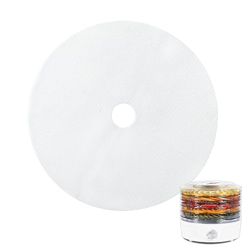 Silicone Dehydrator Sheets - 13" Round, Non-Stick, Reusable, 8 Pack