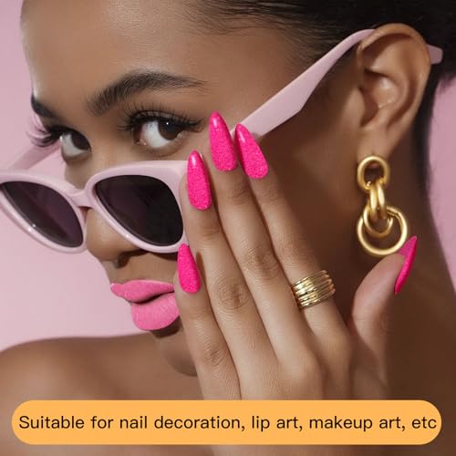 Nail Glitter Beads Set Multi-Color Shimmering Caviar Beads and Sequins