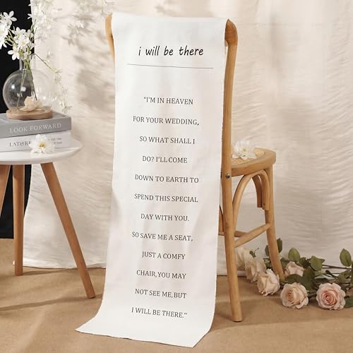 Personalized Wedding Memorial Sign - In Loving Memory Reserve Seat 15x50