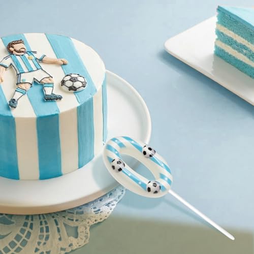 Soccer Birthday Candles - Number 0 Cake Decoration Supplies