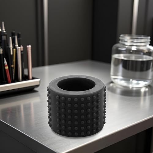 Black Silicone Tattoo Grip Cover 25x30mm for Pen Machines