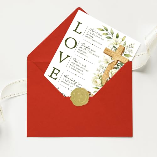 Christian Wedding Card Gift for Bride & Groom - ZC-059