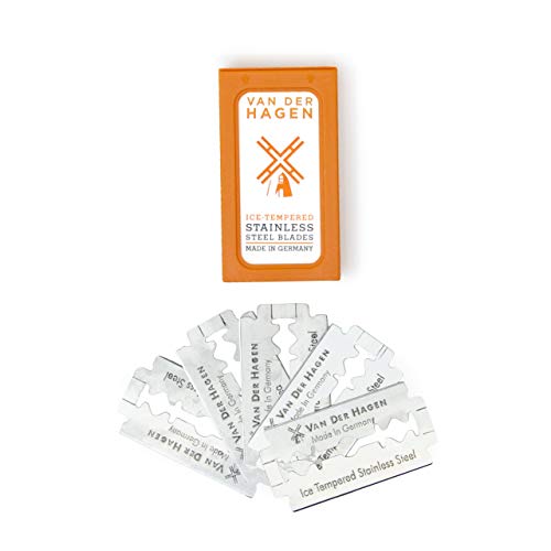 Van Der Hagen Ice Tempered Safety Razor Blades 5 Pack