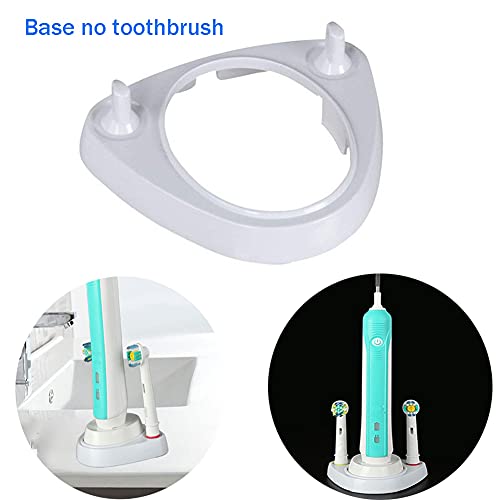 Oral-B Electric Toothbrush Holder Base Stand with 4 Head Covers
