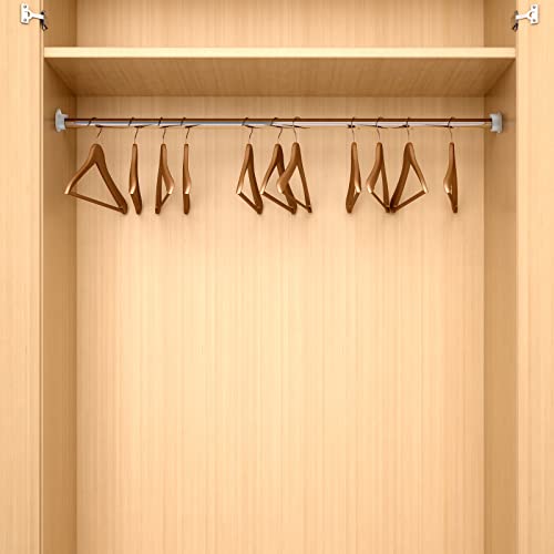 Amyhill 8-Piece Closet Rod Socket Bracket Set, 1-3/8 Inch