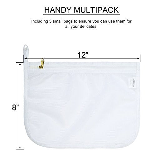 TENRAI Delicates Laundry Bags - Fine Mesh Wash Bag Set (3 Small)