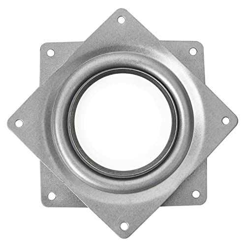 4-Inch Heavy-Duty Lazy Susan Turntable with Steel Ball Bearings, 300 lbs Capacity