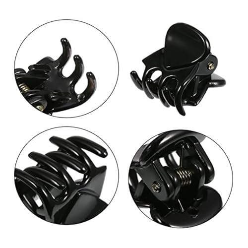 Suncalla 24 Pcs Mini Hair Claw Clips Small Non Slip Plastic Hair Clamps