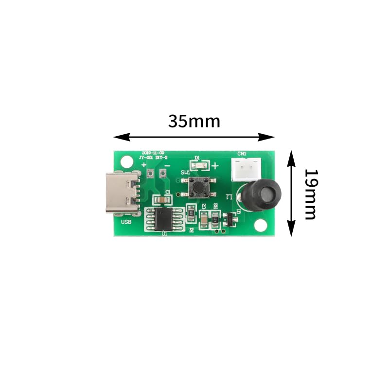 Type-C USB Spray Humidifier Module - Ultrasonic Atomization Mist Maker