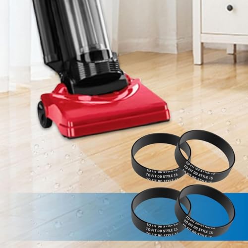 KEEPOW Style 15 Vacuum Belt - Replacement for Dirt Devil (2-Pack)