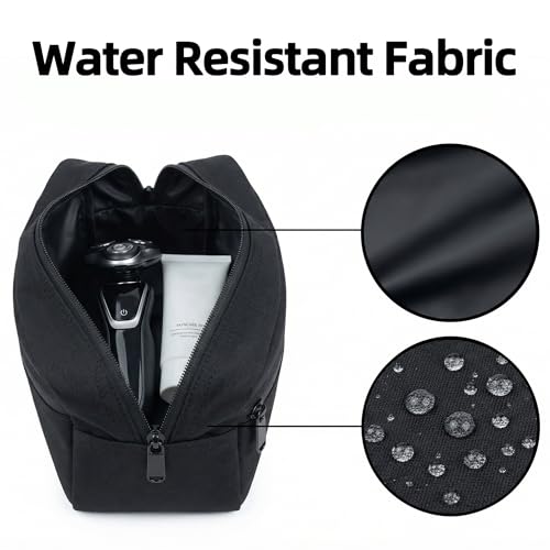 DSYSC Water-Resistant Travel Toiletry Bag & Makeup Pouch for Men and Women