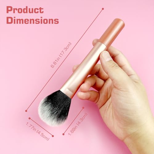 Brvlsoc Ultra Plush Face Powder Brush – Large Fluffy Makeup Brush