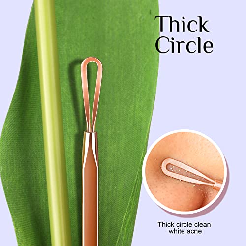 Teenitor Pimple Popper Tool Kit, Stainless Steel Blackhead Remover