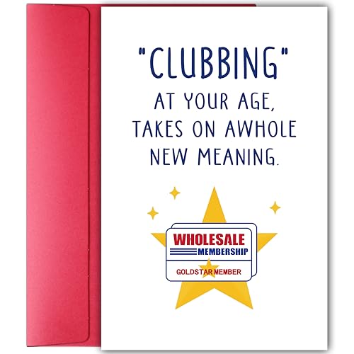Hilarious Costco Birthday Card for Wholesale Club Lovers