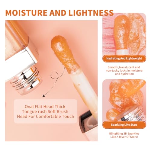 Color Changing Lip Oil pH Warm Glow Gloss - Orange Hydrating Lip Care