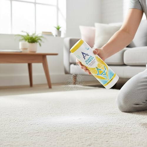 Astonish Lemon Carpet Powder Deodorizer - 12.3 oz Odor Eliminator