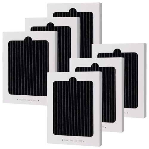 Astrair 6 Pack Refrigerator Air Filter Replacement for Frigidaire Pure Air Ultra Models