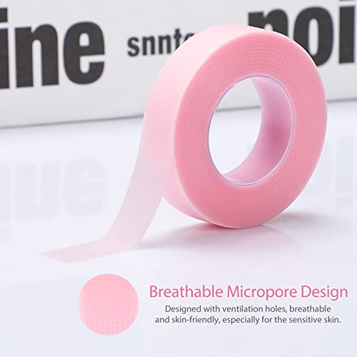 TEOYALL 6 Rolls PE Lash Extension Tape Breathable Adhesive 9 Meters