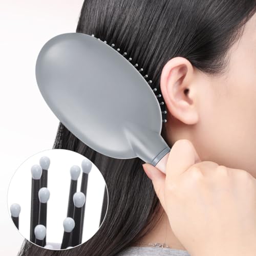TsuvyXeg Air Cushion Detangling Hair Brush with Scalp Massage