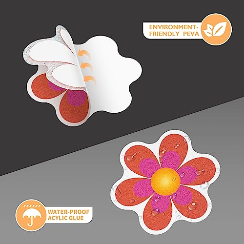 20 PCS Non-Slip Bathtub Stickers - Waterproof Safety Decals