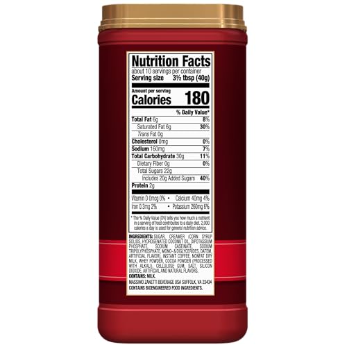 Hills Bros Instant Decadent Classic Cappuccino Mix with a Hint of Sweetness, Easy to Use and Convenient, Enjoy Coffeehouse Flavor at Home, Frothy, 14 Oz (Pack of 3)