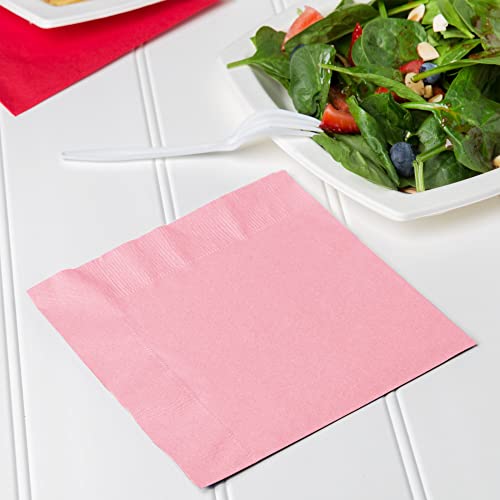 Creative Converting Classic Pink Lunch Napkins, 20 Count
