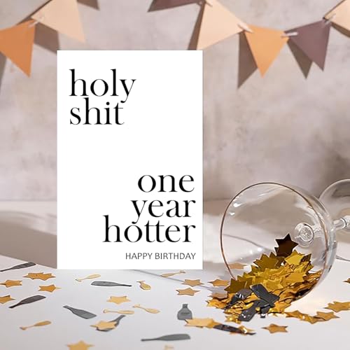 Funny Birthday Card - Cheeky Humor for 30th to 60th Birthdays