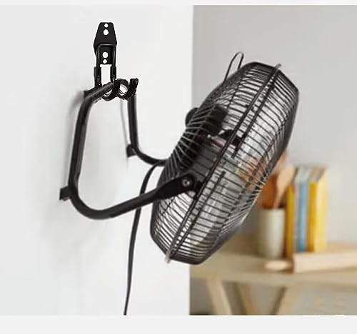 Zoele Industrial High-Velocity Floor Fan Wall Mount Bracket - Black