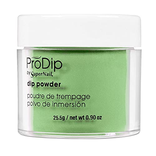 SuperNail ProDip Colored Acrylic Dip Powder - Kiwi Cutie 0.9 oz